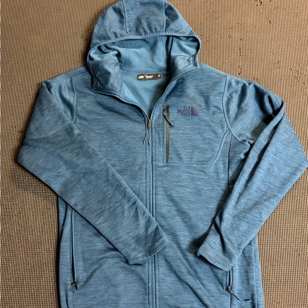 The North Face Blue Hooded Lightweight Jacket